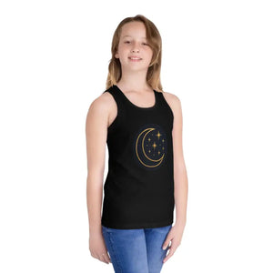 Moon Phase Shirt Kids Jersey Tank Space Theme Clothing by Dipaliz - Baby & Toddler Tops
