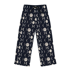 Celestial Women’s Pajama Pants - All-over Moon Phase - Dipaliz - Pajamas