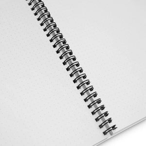 Celestial Moon Stars Design Spiral Notebook - Dipaliz - Journals