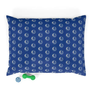 Stars Pattern Pet Bed - Moon Print Polyester Cotton - Dipaliz - 40’’ × 30’’ - Beds