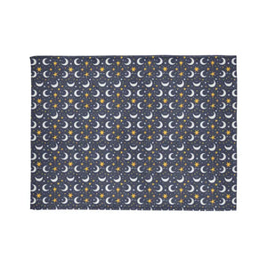 Soft Polyester Blanket - Cozy Stary Night Moon Design - Dipaliz - Blankets