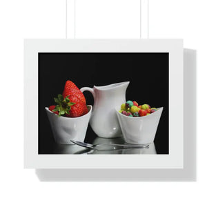 Framed Horizontal Poster - Morning Energy Wall Art - Dipaliz - 14″ x 11″ / White - Posters Prints & Visual Artwork