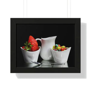 Framed Horizontal Poster - Morning Energy Wall Art - Dipaliz - 16″ x 12″ / Black - Posters Prints & Visual Artwork