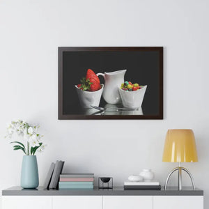 Framed Horizontal Poster - Morning Energy Wall Art - Dipaliz - Posters Prints & Visual Artwork