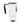 Glossy White Enamel Travel Mug - 14oz Capacity - Dipaliz - Mugs