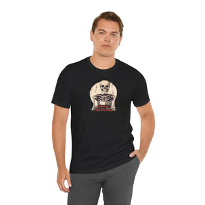 Soft Cotton Skeleton Coffee Tee - Spooky Halloween - Dipaliz - T-shirts