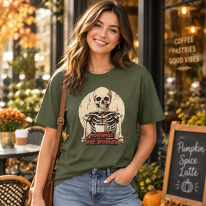 DipaliZ Spooky Jersey Short Sleeve Airlume Combed Tee