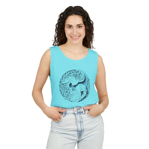 Unisex Tank Top Ocean Waves Summer Vibes - Dipaliz - Tops