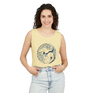 Unisex Tank Top Ocean Waves Summer Vibes - Dipaliz - Tops