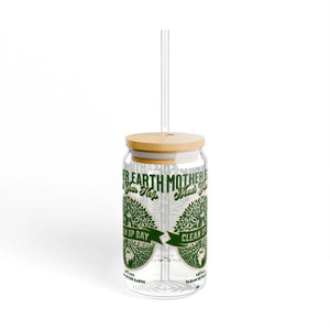 Eco-friendly 16oz Sipper Glass - Earth Day - Dipaliz - Tumblers
