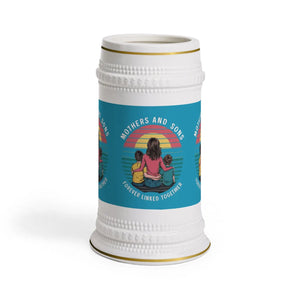 Vibrant Coated Beer Stein - Authentic Drinking Experience - Dipaliz - Drinkware