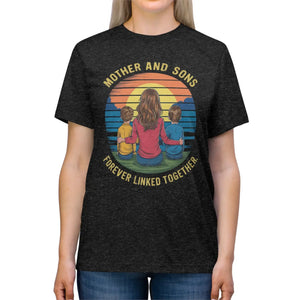 Soft Mother and Sons Tee - Forever Linked Mother’s Day - Dipaliz - T-shirts - 2xl
