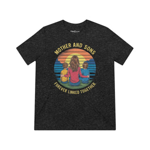 Soft Mother and Sons Tee - Forever Linked Mother’s Day - Dipaliz - T-shirts - 2xl
