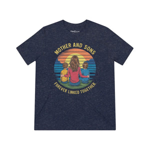 Soft Mother and Sons Tee - Forever Linked Mother’s Day - Dipaliz - T-shirts - 2xl
