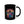Mug - Colorful Accent Coffee with Comfortable C-handle - Dipaliz 11oz / Black