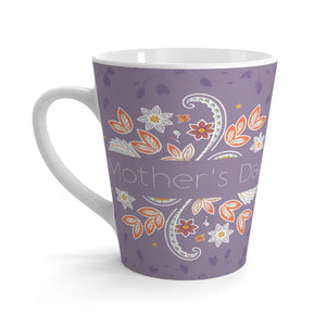 Floral Latte Mug - Ultimate Mothers Day 12oz Ceramic - Dipaliz - Mugs
