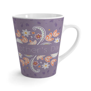Floral Latte Mug - Ultimate Mothers Day 12oz Ceramic - Dipaliz - Mugs