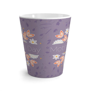 Floral Latte Mug - Ultimate Mothers Day 12oz Ceramic - Dipaliz - Mugs