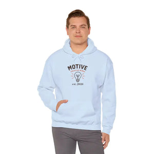 Motive Creative Mind Hoodie - Lightbulb Inspirational Design - Dipaliz