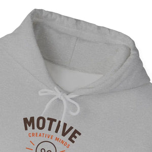 Motive Creative Mind Hoodie - Lightbulb Inspirational Design - Dipaliz
