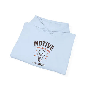 Motive Creative Mind Hoodie - Lightbulb Inspirational Design - Dipaliz