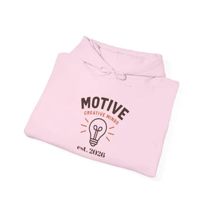 Motive Creative Mind Hoodie - Lightbulb Inspirational Design - Dipaliz