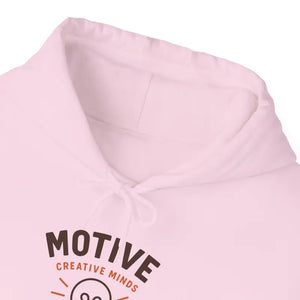 Motive Creative Mind Hoodie - Lightbulb Inspirational Design - Dipaliz