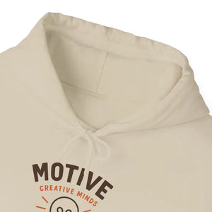 Motive Creative Mind Hoodie - Lightbulb Inspirational Design - Dipaliz