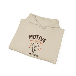 Motive Creative Mind Hoodie - Lightbulb Inspirational Design - Dipaliz