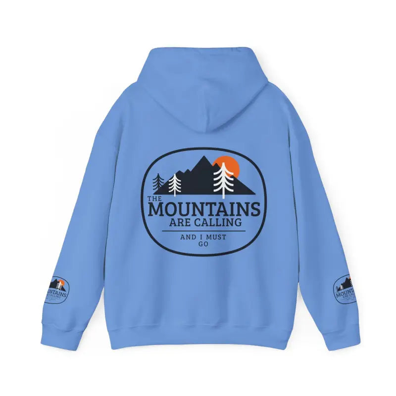 Mountains are Calling: Cozy Unisex Hooded Sweatshirt - Hoodie