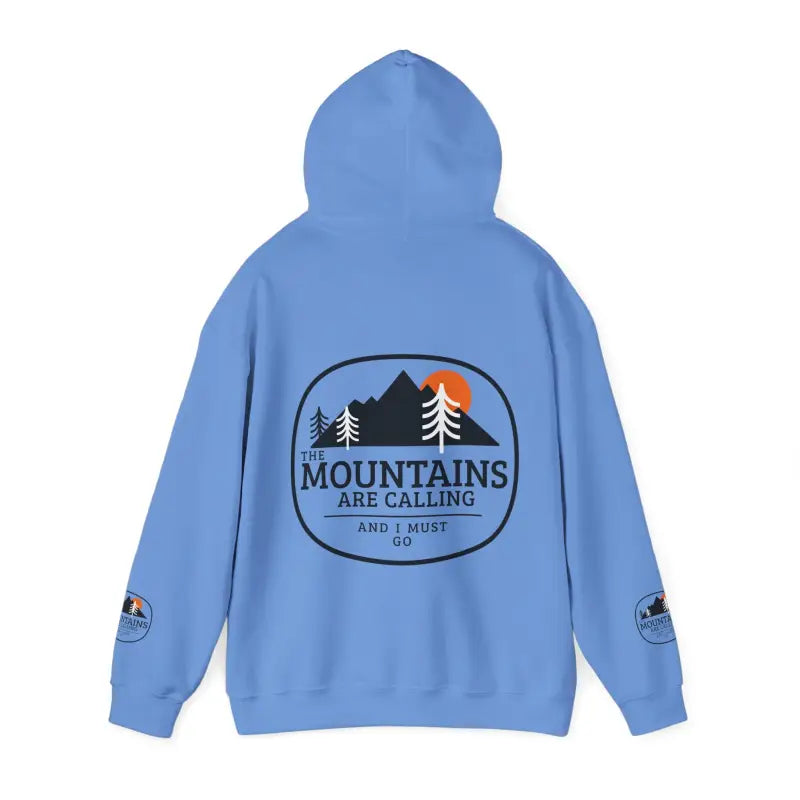 Mountains are Calling: Cozy Unisex Hooded Sweatshirt - Hoodie