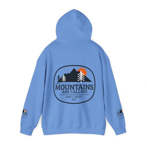 Mountains are Calling Hooded Sweatshirt Travel Adventure - Dipaliz - T-shirts