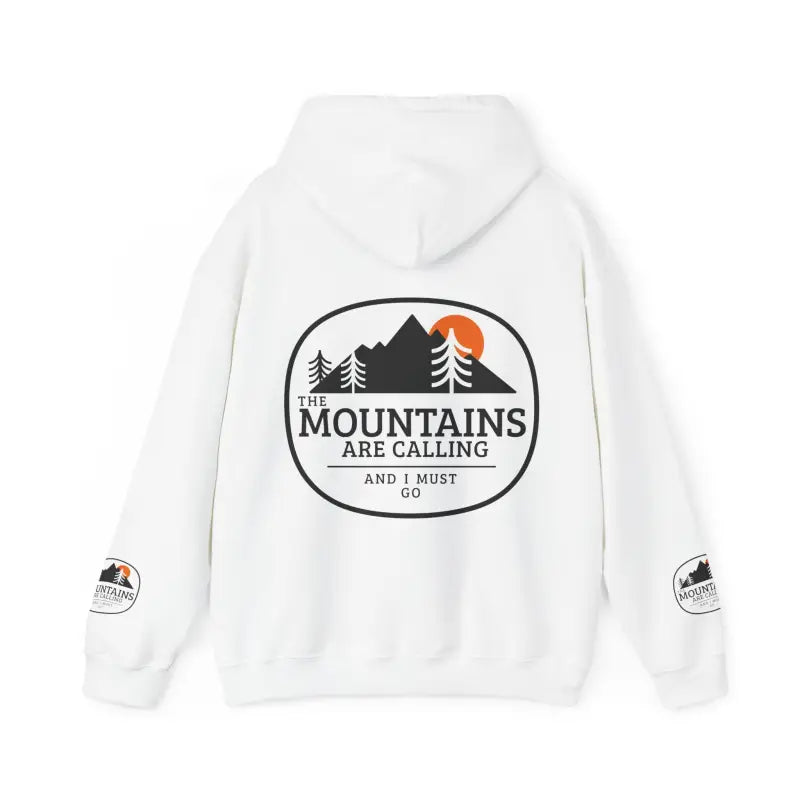 Mountains are Calling: Cozy Unisex Hooded Sweatshirt - Hoodie