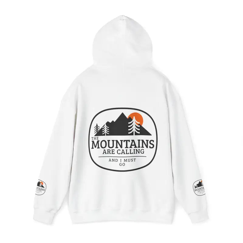 Mountains are Calling: Cozy Unisex Hooded Sweatshirt - Hoodie