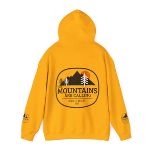 Mountains are Calling Hooded Sweatshirt Travel Adventure - Dipaliz - T-shirts