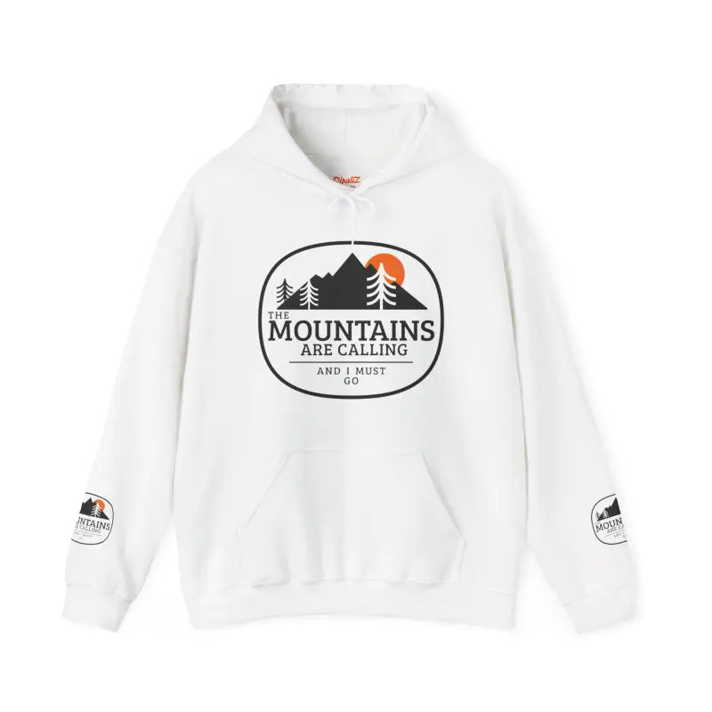 Mountains are Calling Hooded Sweatshirt - your Cozy Travel Essential - Hoodie