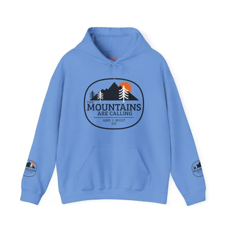 Mountains are Calling Hooded Sweatshirt - your Cozy Travel Essential - Hoodie