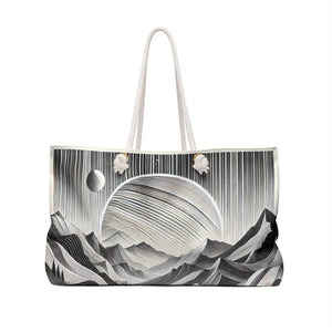 Oversized Weekender Bag - Moon Vibes Spun Polyester - Dipaliz - Tote Bags