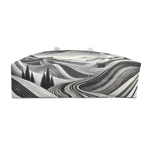 Oversized Weekender Bag - Moon Vibes Spun Polyester - Dipaliz - Tote Bags