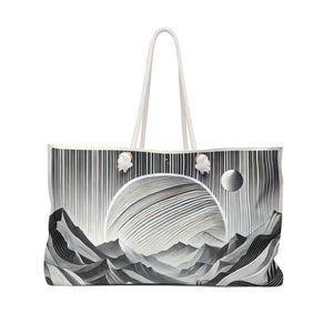 Oversized Weekender Bag - Moon Vibes Spun Polyester - Dipaliz - Tote Bags