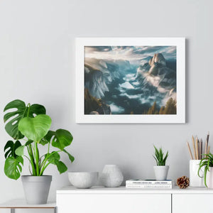 Stunning Mountain River Gallery Canvas Print - Dipaliz - Prints