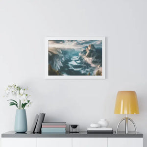 Stunning Mountain River Gallery Canvas Print - Dipaliz - Prints