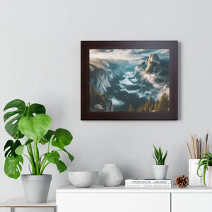 Stunning Mountain River Gallery Canvas Print - Dipaliz - Prints