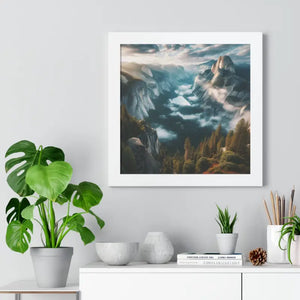 Stunning Mountain River Gallery Canvas Print - Dipaliz - Prints