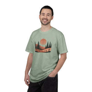 Nature Vibes Unisex Garment-dyed T-shirt - Explore - Dipaliz - T-shirts