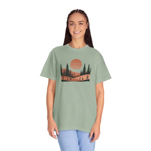 Nature Vibes Unisex Garment-dyed T-shirt - Explore - Dipaliz - T-shirts