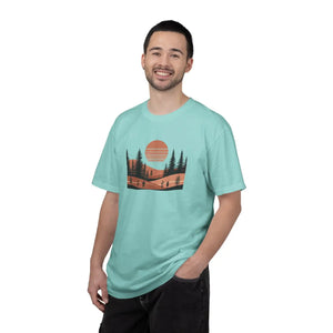 Nature Vibes Unisex Garment-dyed T-shirt - Explore - Dipaliz - T-shirts