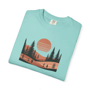 Nature Vibes Unisex Garment-dyed T-shirt - Explore - Dipaliz - T-shirts