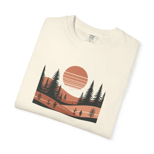 Nature Vibes Unisex Garment-dyed T-shirt - Explore - Dipaliz - T-shirts