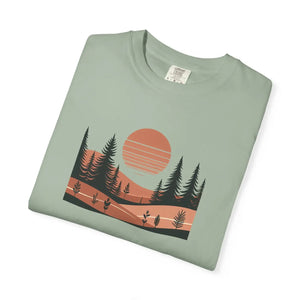 Nature Vibes Unisex Garment-dyed T-shirt - Explore - Dipaliz - T-shirts
